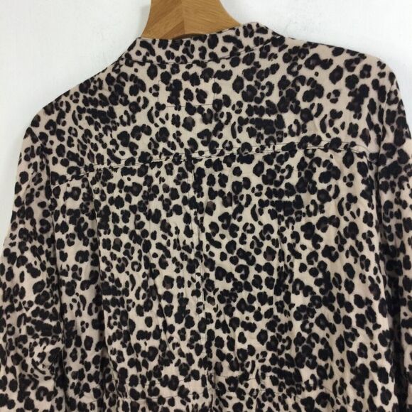 Torrid Womens Leopard Print Snap Front Jacket Pockets Plus 2X - Picture 6 of 11